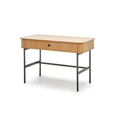 SMART B-1 DESK COLOR: NATURAL OAK - BLACK